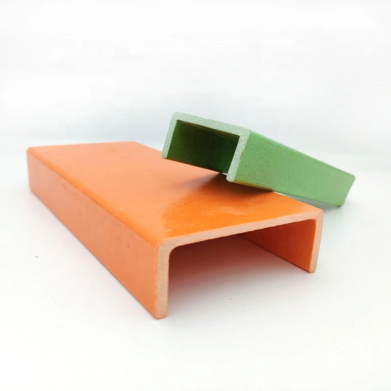 Customized Pultruded FRP Fiberglass Profile Channel C