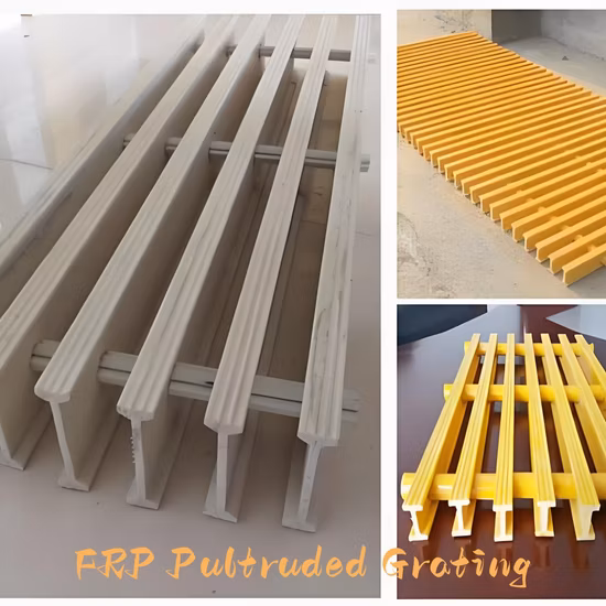 Решетка FRP/решетка GRP/решетка Pultrum из стекловолокна для платформы